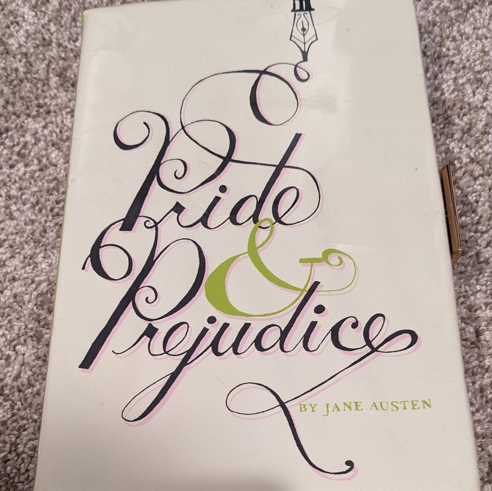 Kate Spade Pride and Prejudice clutch Rare New with tags nwt